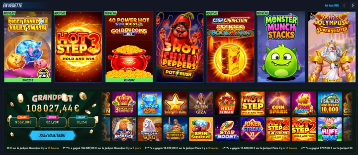 Jeux de casino